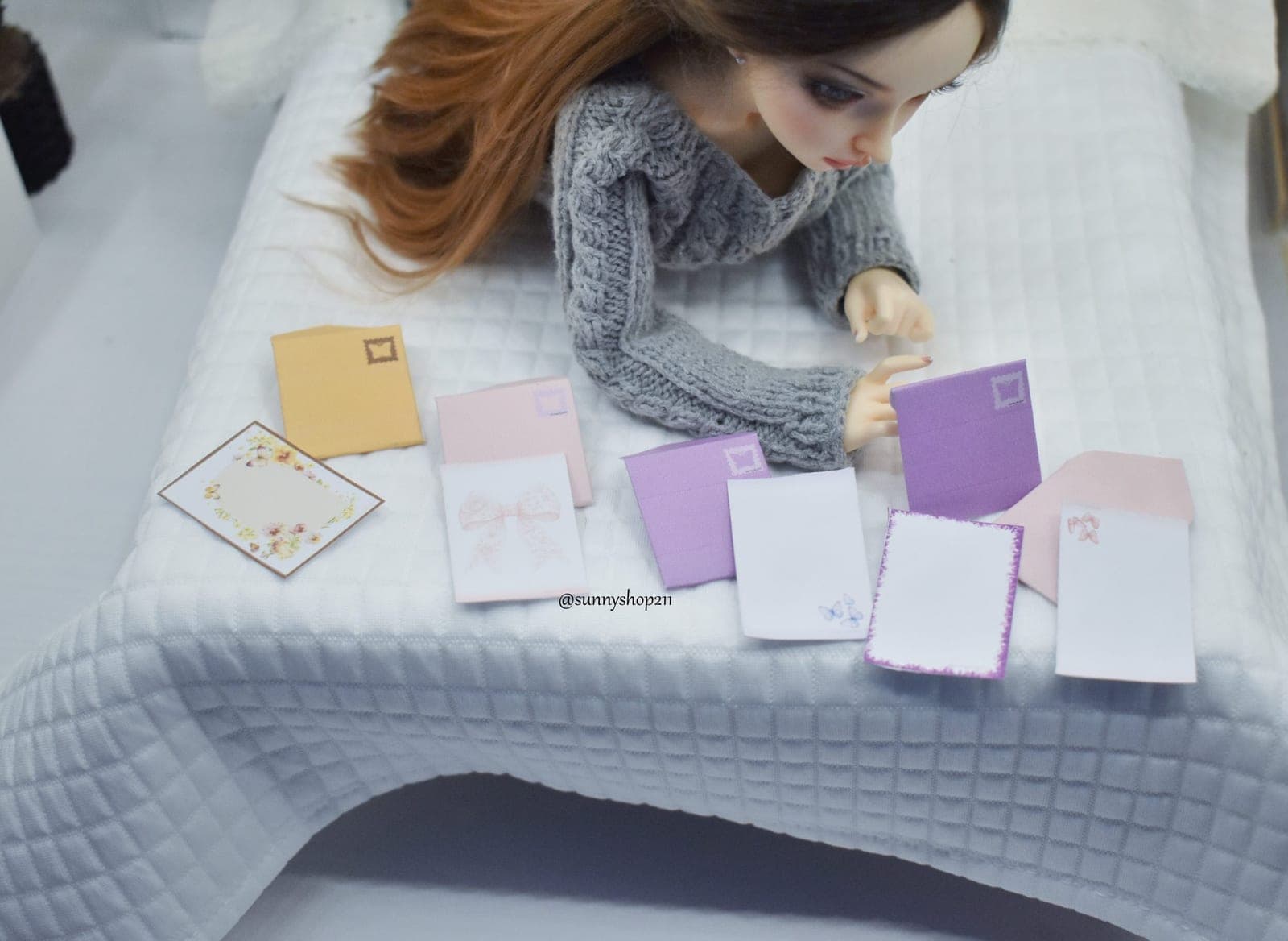 ✨ Miniature Stationery – Envelopes & Letter Paper ✨