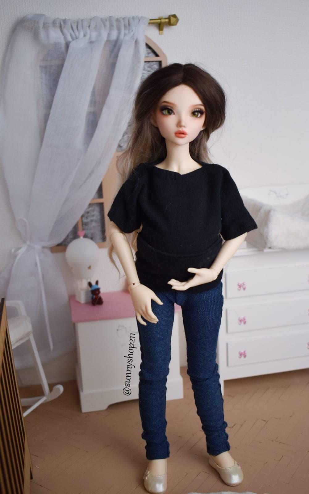 T-shirt de grossesse miniature – Minifee / MSD BJD