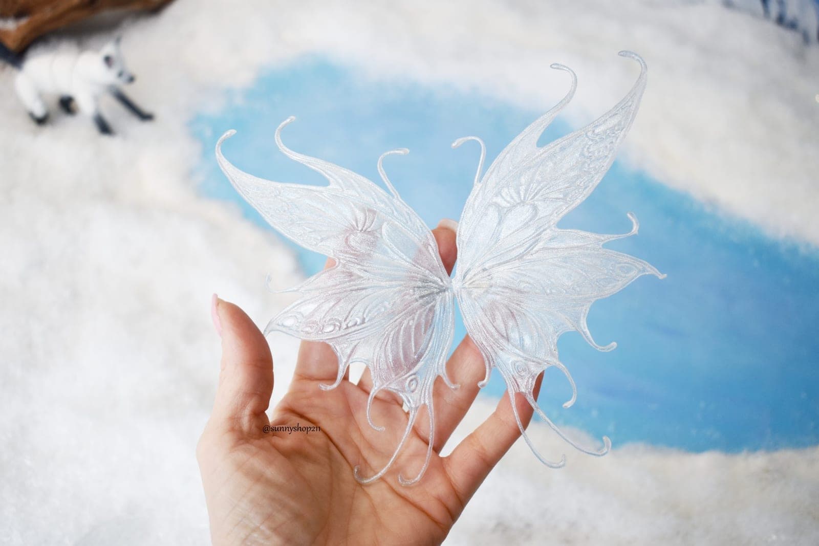 ✨ Ailes de fée “Sylphéa” - Simulation BJD MSD / Minifee (1/4)