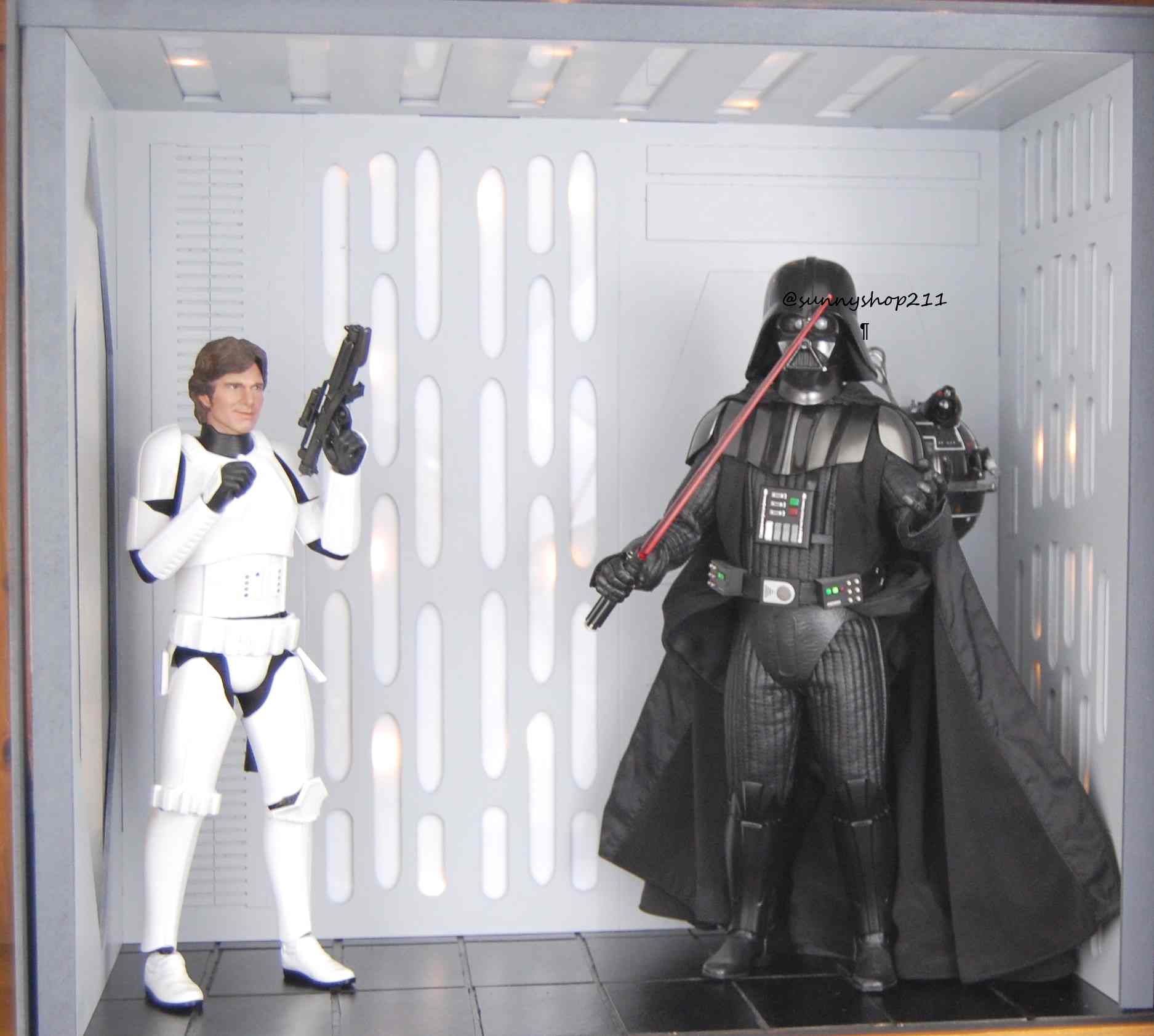 diorama 1/6 hot toys sideshow