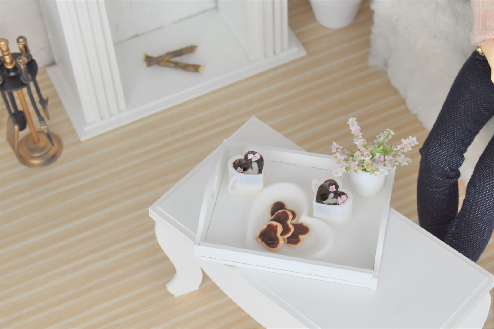 Miniature heart tray 1/4