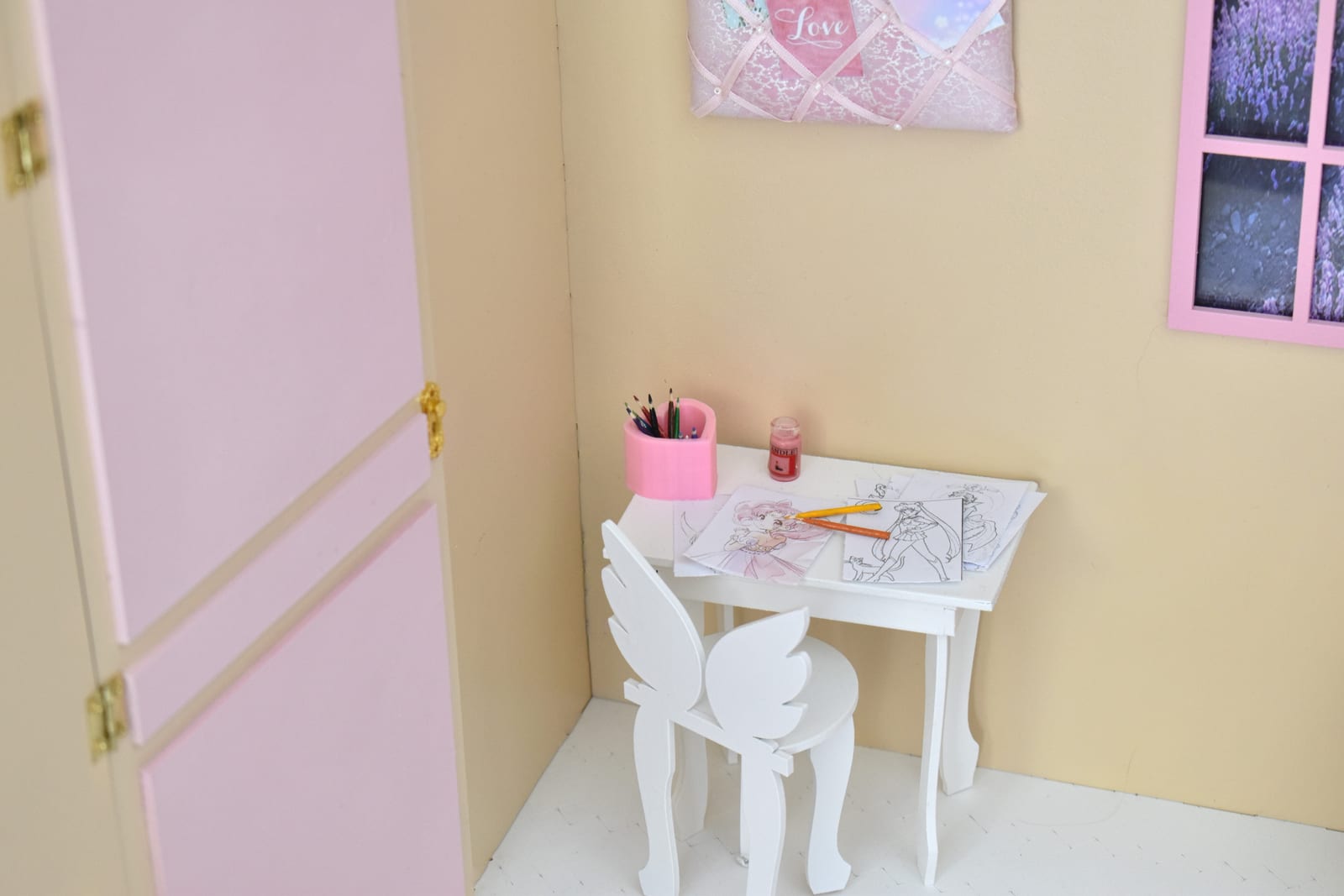 Wing desk 1/6 miniature