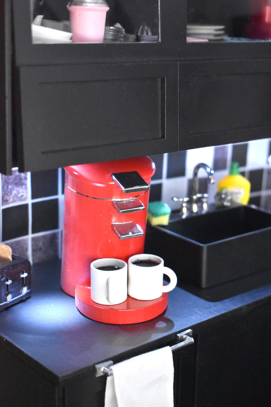 Machine café 1/4 miniature