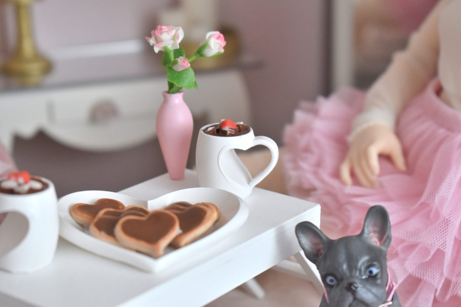 Miniature heart mug 1/4