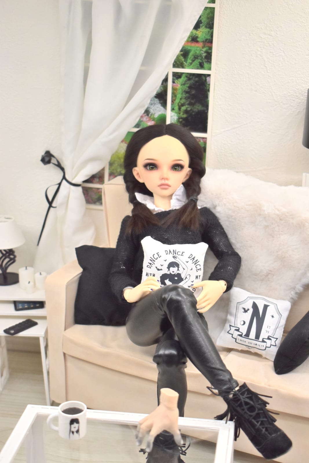 Addams Family Miniaturkissen 1/4 scale Minifee, MSD