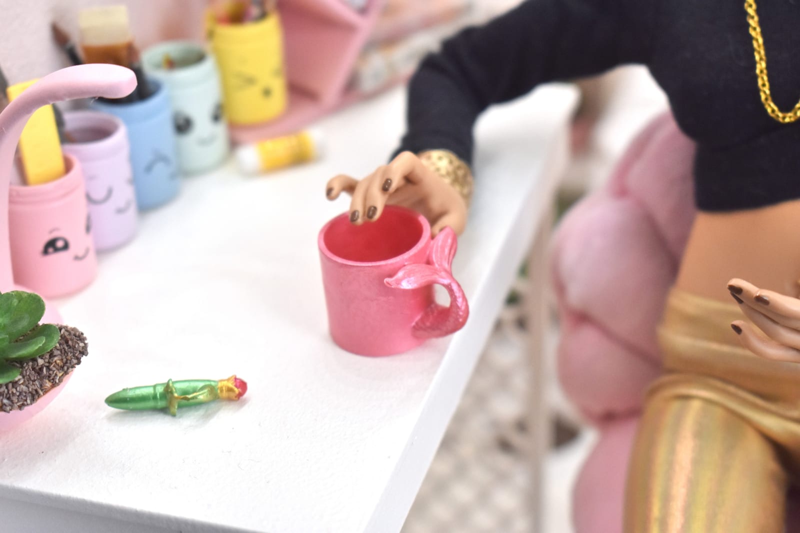 Miniature mermaid cup 1/4 1/3 Minifee SD