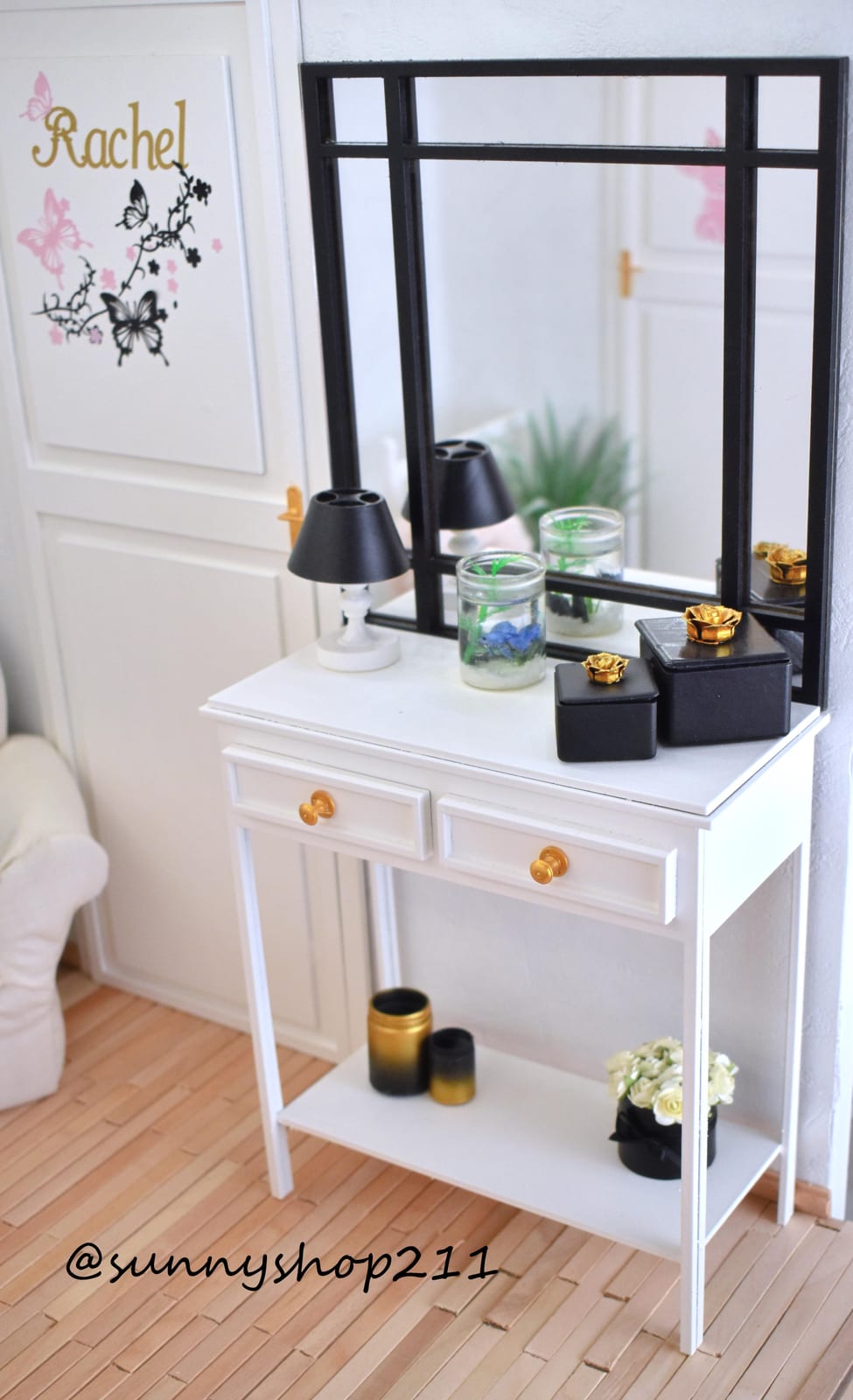 miniature mirror 1/4