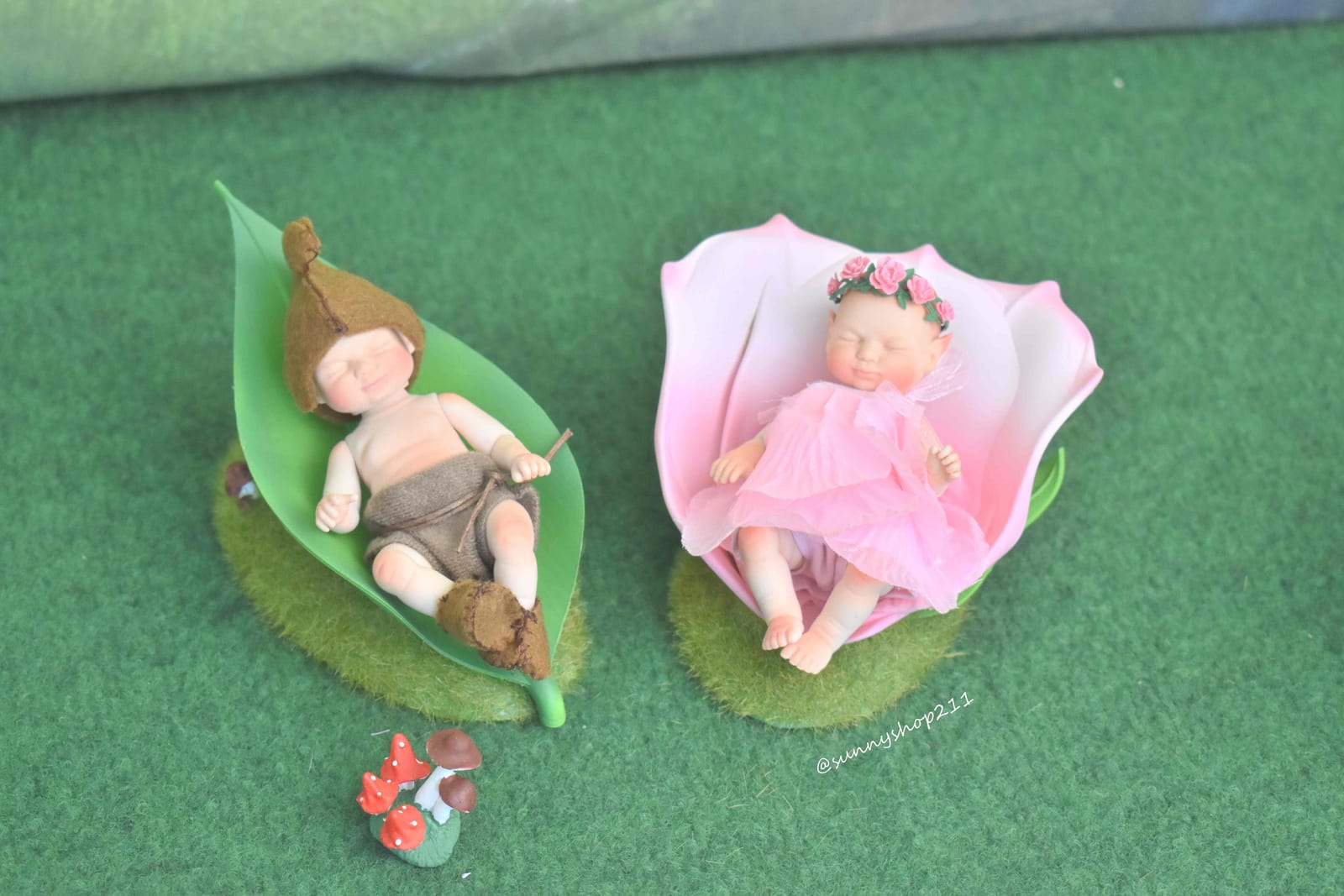 Bjd elf baby, mini baby 10 cm, mini reborn