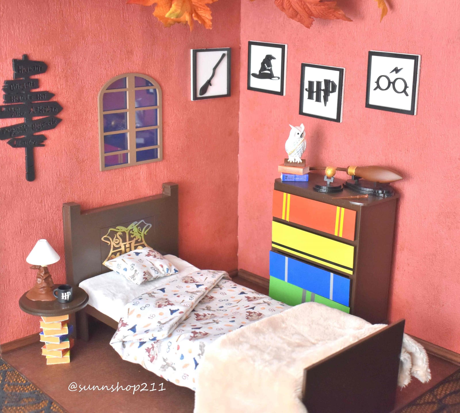 miniature furniture dioramas for dolls