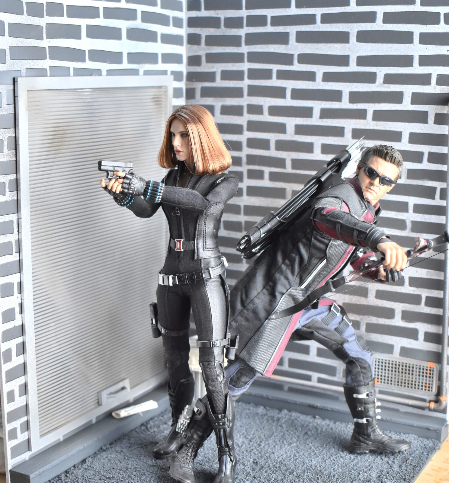 diorama 1/6 hot toys sideshow