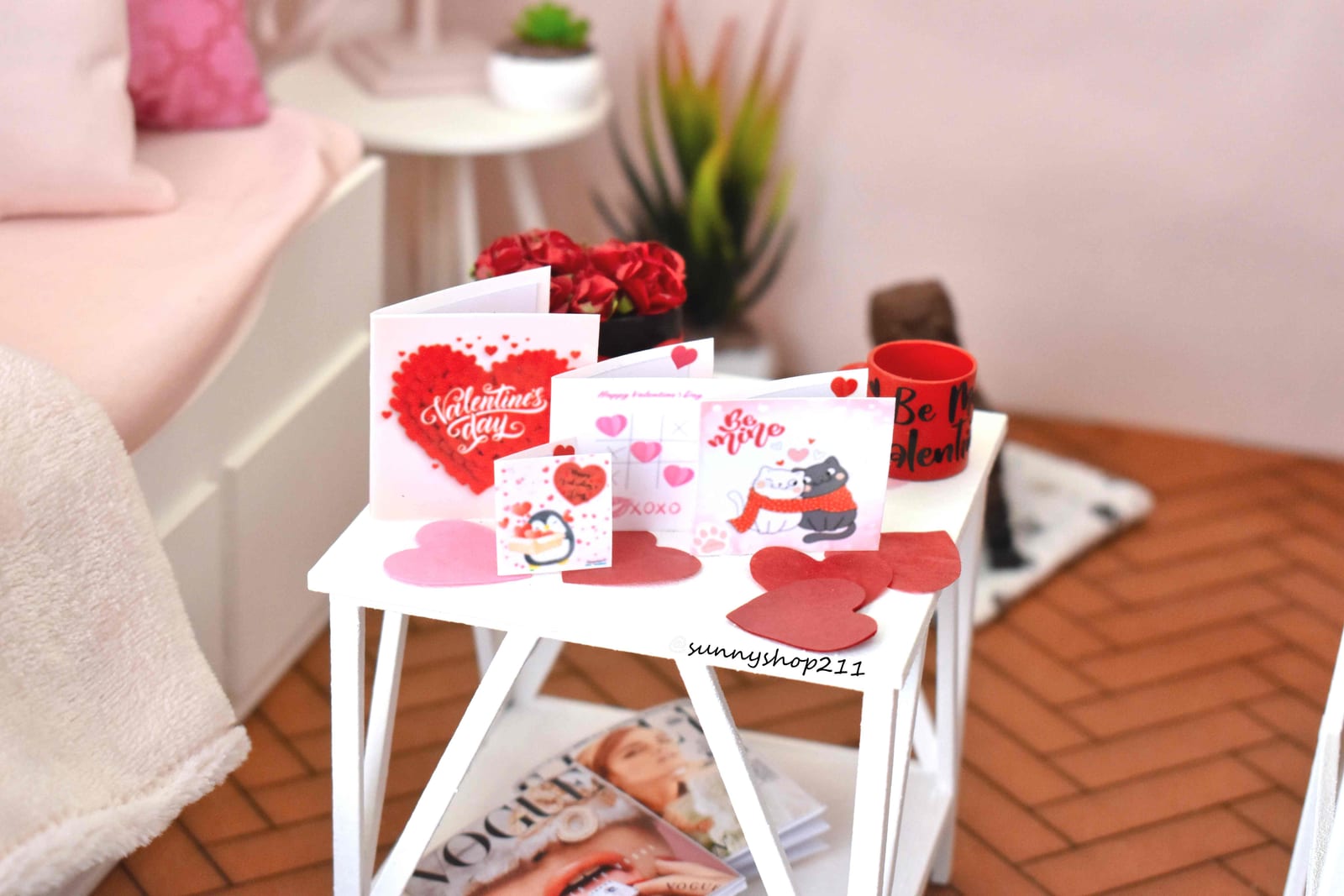 Miniature Valentine's Day Card