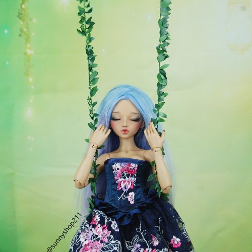 🧚🌿 Balançoire féerique 1/4 – Diorama BJD | Minifee, MSD, Unoa, Iplehouse JID