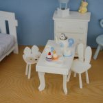 Chaises animaux 1/8 miniature