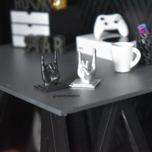 Main rock miniature 1/4 & 1/6 – Décoration diorama BJD