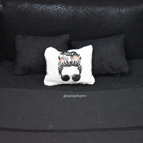 Coussin rock miniature 1/4 & 1/6 – Décoration diorama BJD