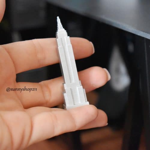 Empire State Building miniature 1/4 – Décoration diorama BJD
