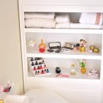 Armoire de salle de bain 1/4 diorama bjd minifee MSD dolls,
