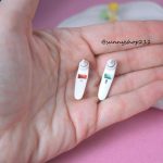 Thermomètre bébé miniature bjd