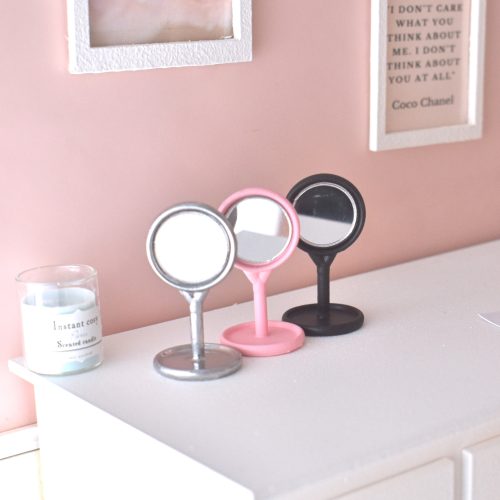 🪞 Miroir à main miniature – Échelle 1/4