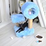 Arbre à chat rond 1/4