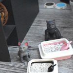 Set litière pour chat miniature