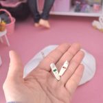 Thermomètre bébé miniature bjd