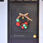 Couronne noël miniature 1/4