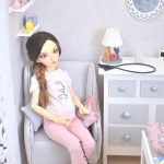 Simulation doppler fœtal miniature 1/4 bjd , MSD, minifee