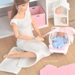 Siège bébé/cosy bjd bébé de 10 cm, ou bébé Barbie