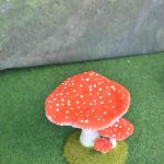 Décoration champignon simulation miniature bjd bébé elfes