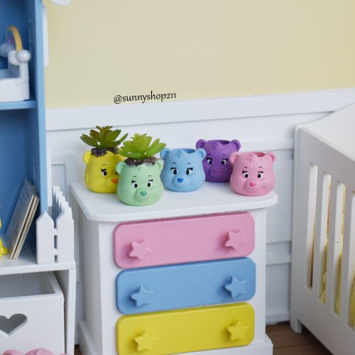 🌿 Mini plante Bisounours 1/12 · 1/8 · 1/6