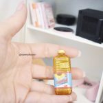 Bouteille d'huile miniature minifee ,MSD