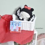 Doudou chauve souris miniature obitsu 11,pukifee, lati Yellow, bjd bébé