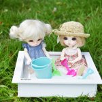 Miniature bac à sable bjd bébé, stodoll, lati yellow, pukifee