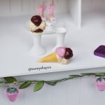 Cornet de glace simulation miniature minifee ,MSD
