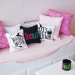 Coussin wicked customisé miniature 1/6 1/4 Barbie, minifee , MSD