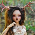 Cornes cerf bjd 1/4 simulation MSD minifee