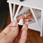 Miniature halloween cupcake 1/4 1/3 bjd MSD minifee SD