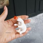 🐻💛 Ours Empilés Miniatures – Pièces Artisanales