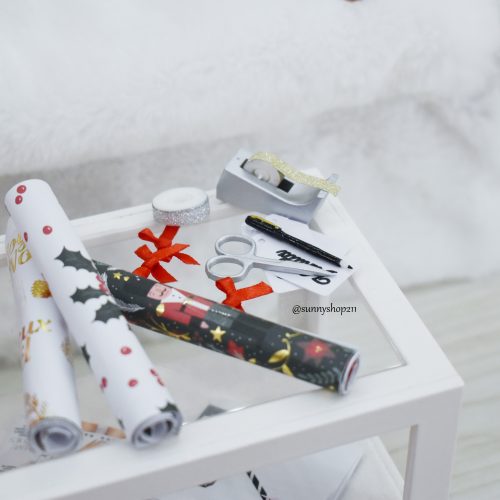Set miniature d’emballage cadeau de Noël – 1/4 (Minifee, MSD…)
