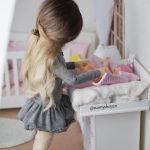 Commode à langer miniature 1/4 bjd minifee, pukifee, bjd baby