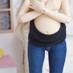 Ceinture de grossesse miniature – Minifee / MSD BJD