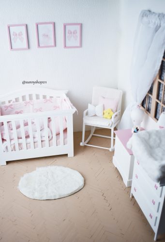  Ensemble de lit nœud BJD bébé