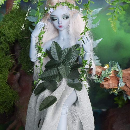✨ Ailes de fée “Ailes de la Forêt” – Simulation BJD MSD / Minifee (1/4)