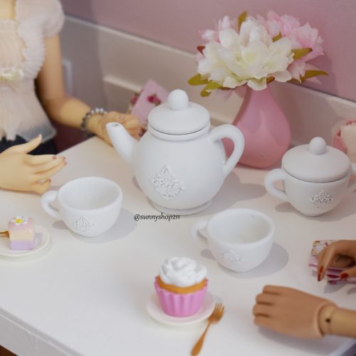 Service à thé baroque miniature – 1/4