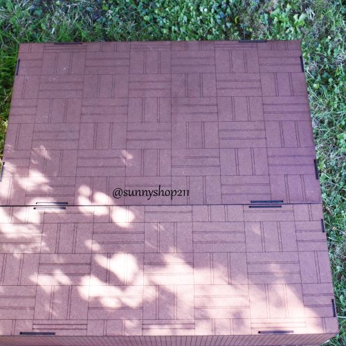Terrasse miniature modulaire – Extension au choix – 1/4