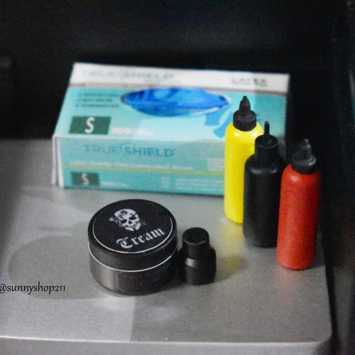 Lot de pots d'encre miniature – 1/6 · 1/4